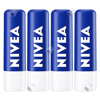 Nivea Lip Care Essential Care 4.8g 4 Pcs