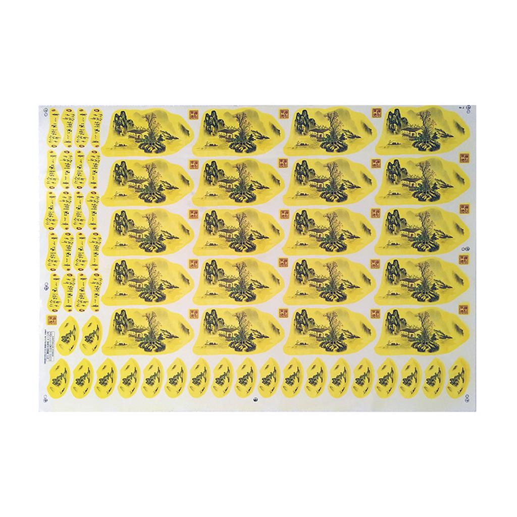 Ceramics Clay Transfer Paper Glaze Underglaze Flower Decal Paper Underglaze Transfers for Pottery Overglaze Enamel Decal