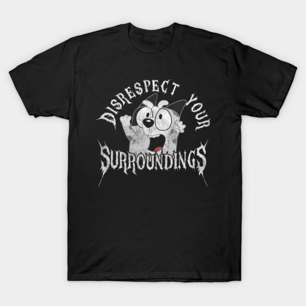 

Disrespect Your Surroundings Fun and Creative Street Fashion Trendy TShirt Mens and Womens Luxury Brand Top M