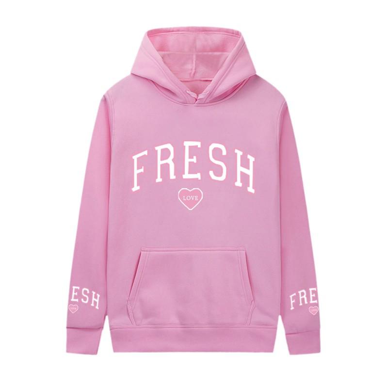 Unisex Hooded Pullover Sweatshirt Casual Loose Fit Teens Winter