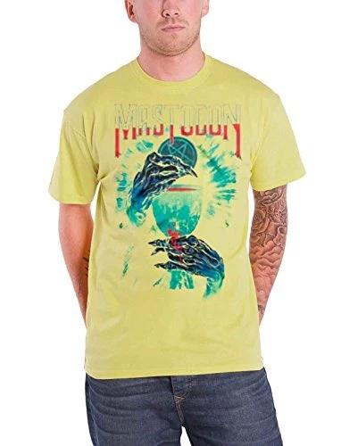 Mastodon Men s Unholy Communion T-Shirt, Yellow, X-Large 2XL