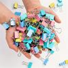 Colorful Long Tail Clips - 1 Box, Assorted Sizes for Office Organization, Paper & File Holding, Test Papers, and Drawing Boards