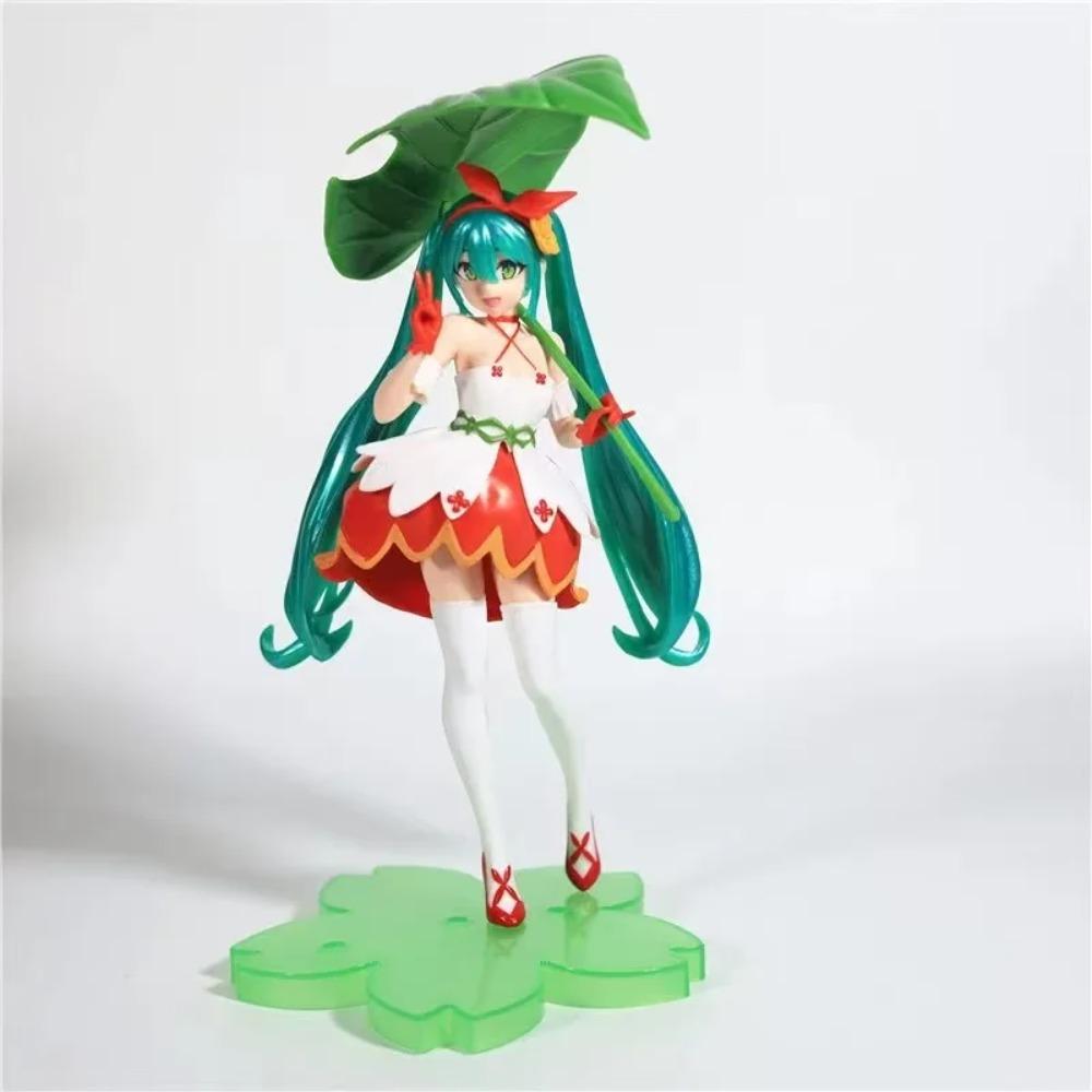 Anime Hatsune Miku Figure Wedding Dress Action Figures Kawaii Swimsuit Vocaloid PVC Collectible Model Toys Girl Gift