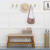 YG-001 Brushed Brass Wall Hook 20 X 30mm Nordic Style Coat Hangers for Hallway Bedroom Bathroom