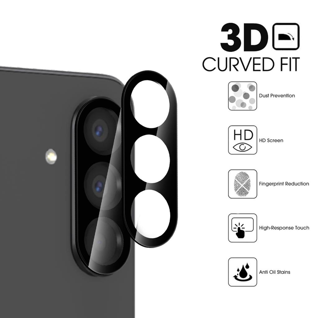1-5PCS HD Phone Camera Screen Protector Flim Cover For Samsung A57 A37 A17 A07 A56 A36 A26 A16 A06 9H Anti-scratch Protector Cap