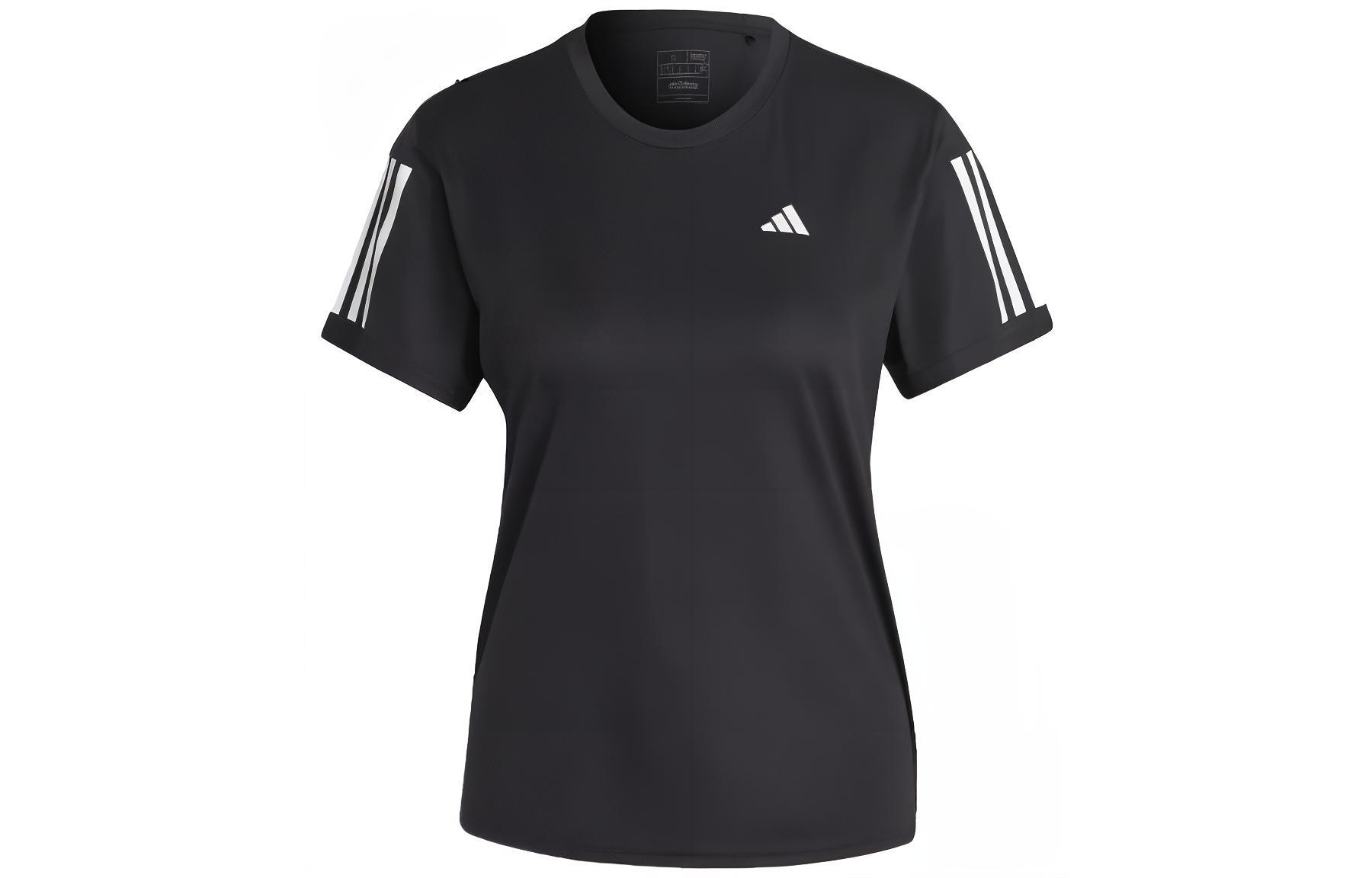 adidas Women s Own The Run Tee Black IC5188 L