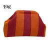 Large Capacity Cosmetic Pouch Woven Striped Clutch Purse for Woman, Pouch, Portable Party Knit Dumpling Bag, Kiss Lock Handbag Evening,