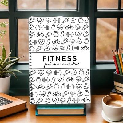 Ultimate Exercise Planner 2025 Weight Loss Diary Healthy Habit Trackers Exercise Steps Aquatic Cardio Sleep Tracker