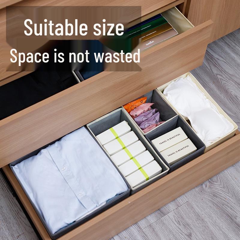 Clothes Foldable Box For Storage Pants Underwear And Sundries