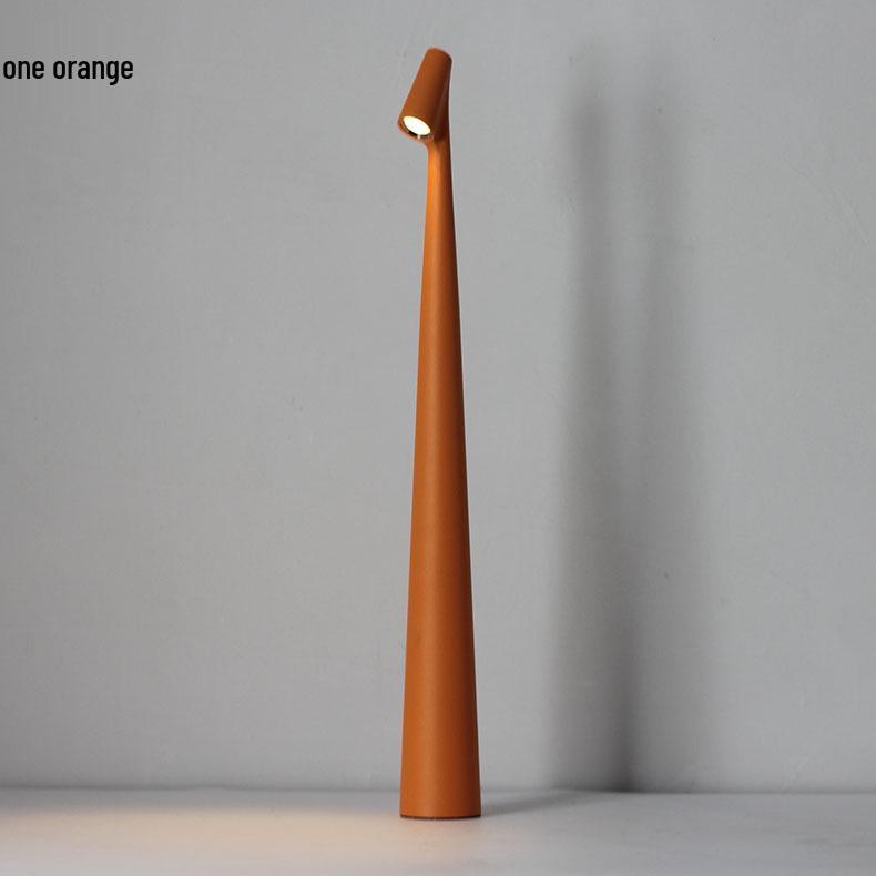 Designer Style Tall Desk Lamp: Modern Minimalist Ambient Light for Bedside or Reading