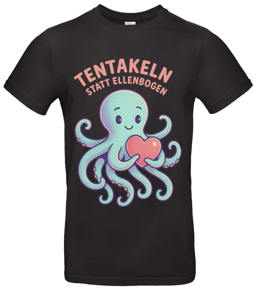 Tentacles Instead of Elbows TShirt  Funny Statement Against Burnout Unisex T-Shirt XL