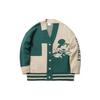 Li Ning X Disney Mickey Mouse Pattern Sweater Unisex Sweater Blue-Spruce-Green AMBR006-1