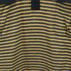 PIA SPORTS Border Pattern Short Sleeve Polo Shirt 4 Yellow Men's Used