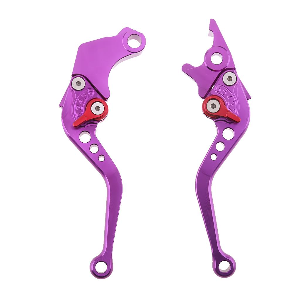 2 Pieces Adjustable Hand Brake & Clutch Levers for Honda Grom MSX125