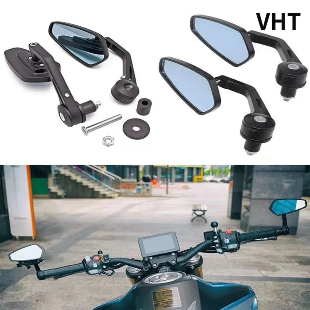 2 Buc Oglindă Laterală de Retrovedere pentru Motocicletă Cruiser Chopper ATV Aluminiu 7/8'' 22mm Capăt Bară Accesorii Pentru BMW Ducati Aprilia Victory