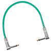 Guitar Patch Cable 6.35mm Electric Guitar Cord Single Block Effector Connection Cable High-Fidelity Sound Durable PVC Copper