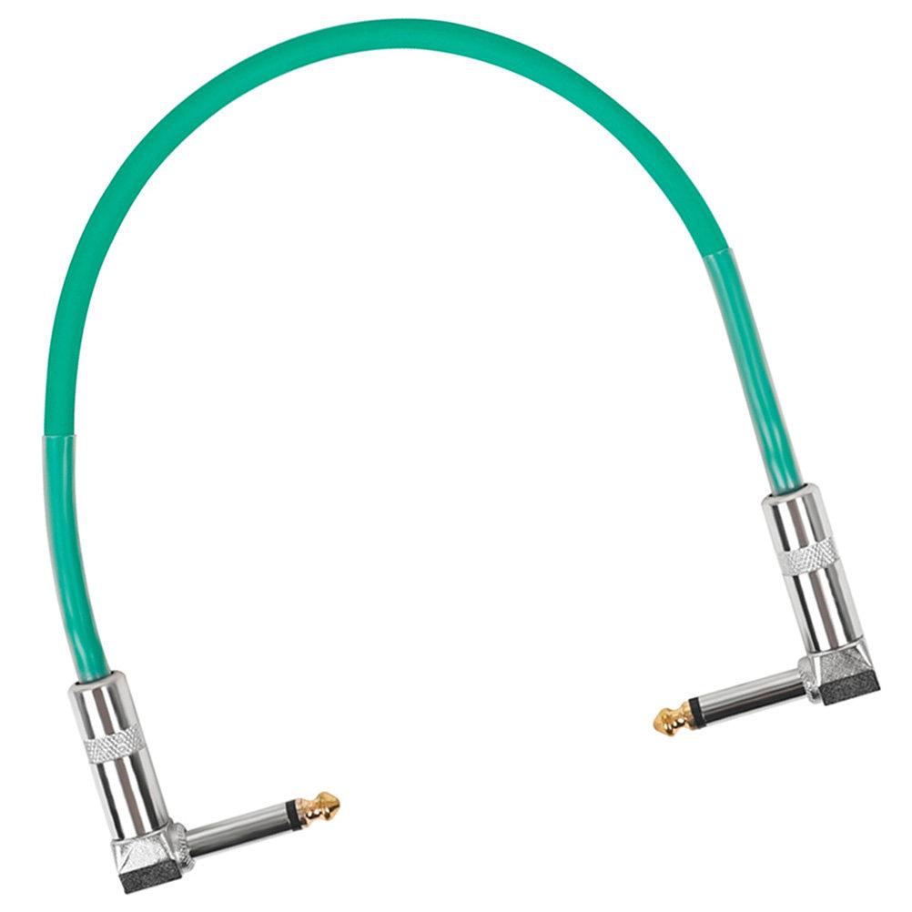 Guitar Patch Cable 6.35mm Electric Guitar Cord Single Block Effector Connection Cable High-Fidelity Sound Durable PVC Copper