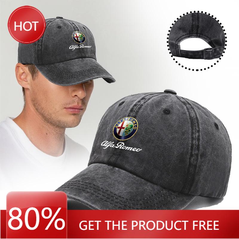 For Alfa Romeo ReQHub Caps Car Baseball Caps Outdoor Adjustable Casual Sunscreen Hat For Alfa Romeo Giulietta 159 147 156 166 Mito Giulia GT Stelv