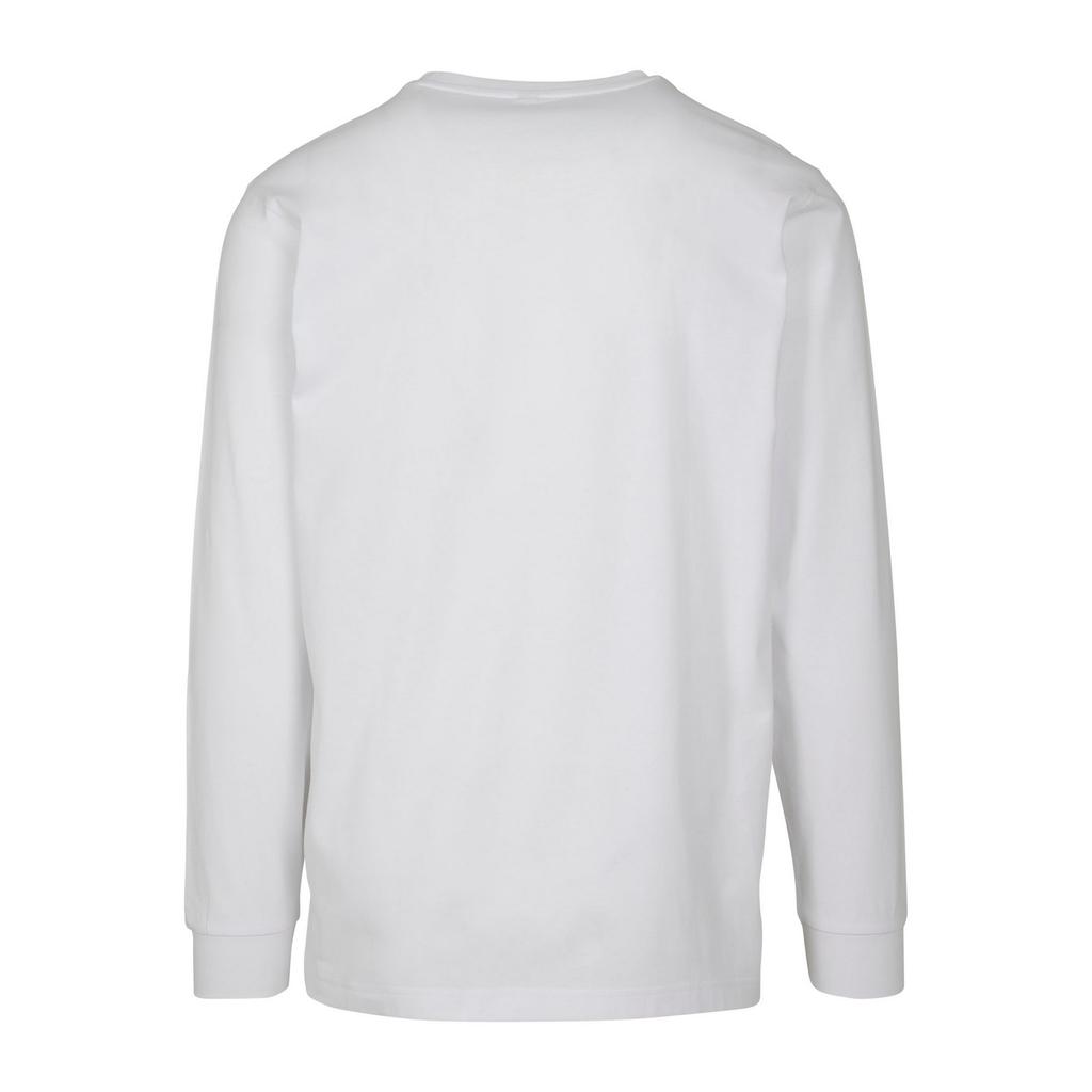 Build Your Brand Unisex Adult Ribbed Cuff Long-Sleeved T-Shirt