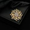 Gold & Diamond Vintage Butterfly Brooch - Versatile Women's Pin Jewelry