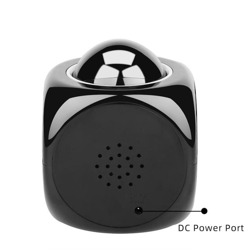 Creative Projection Digital Lcd Snooze Clock Bell Alarm Display Backlight Led Projector Home Clock