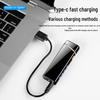 Smart Windproof Type-C Rechargeable Lighter with Dual Arc & Display