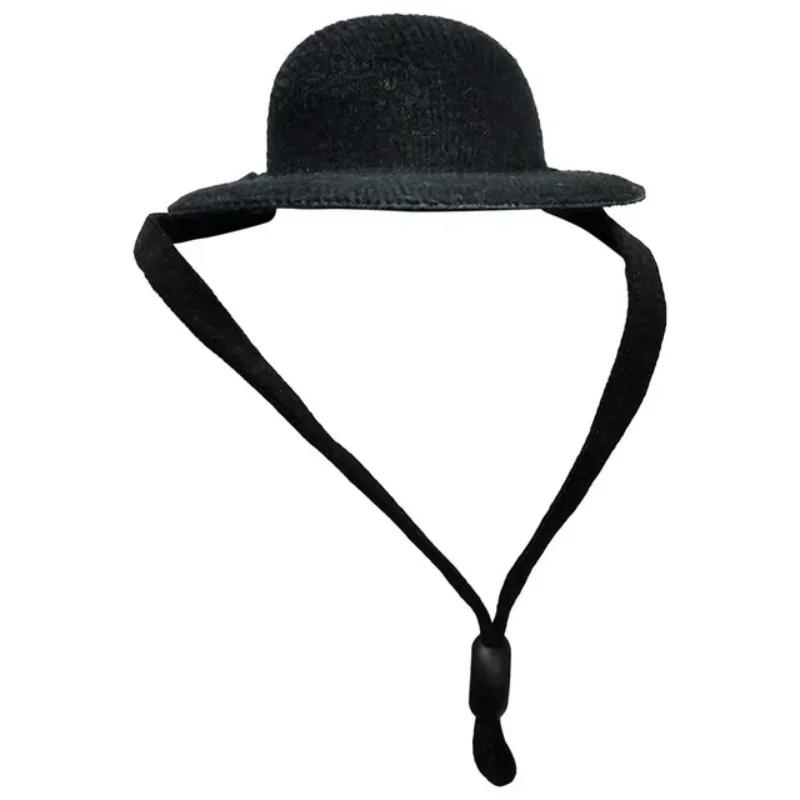 Household Pets Head Decor Chicken Hat for Hens Tiny Pets Chicken Accessories Hen Top Hat for Rooster Duck Parrot Hamster Poultry