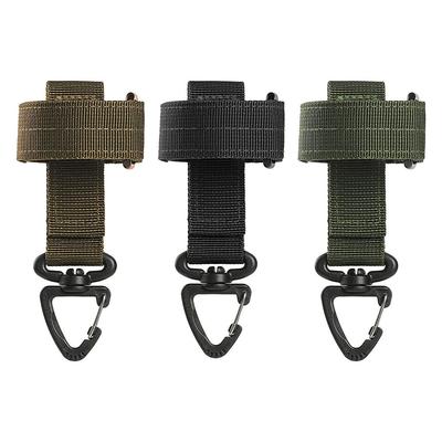 2Pcs Adjustable Anti-lost Nylon Hanging Buckle Rope Storage Climbing Glove Hook