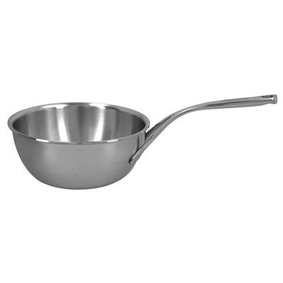 Conical Sauté Pan - DEMEYERE - Atlantis 7 - 22 Cm - Stainless Steel 18/10 - Capacity: 2.5L