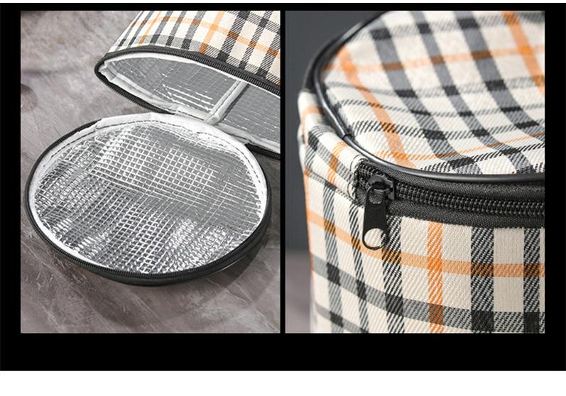 Winter Stainless Steel Insulated Multi-layer Lunch Box - Portable, Large Capacity, Keeps Food Hot for 24 Hours, Perfect for Home or Office.