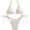 2024 Európske a Americké Sexy Šnurovacie Halter Bikiny Plavky