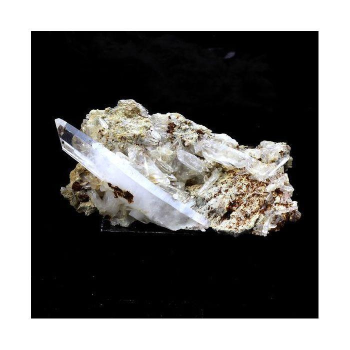 Pierres et Minéraux. Quartz Muzo. 330.5 ct. Vaulnaveys, Isère, France.