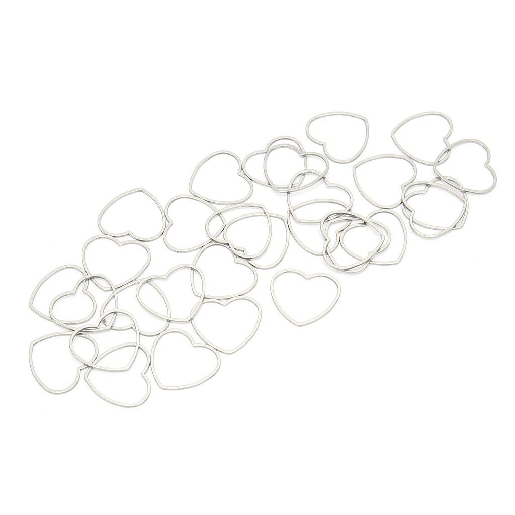 30pcs Hollow Frame Pendants Resin Craft Open Bezels Jewelry Necklaces Earrings Making Supplies