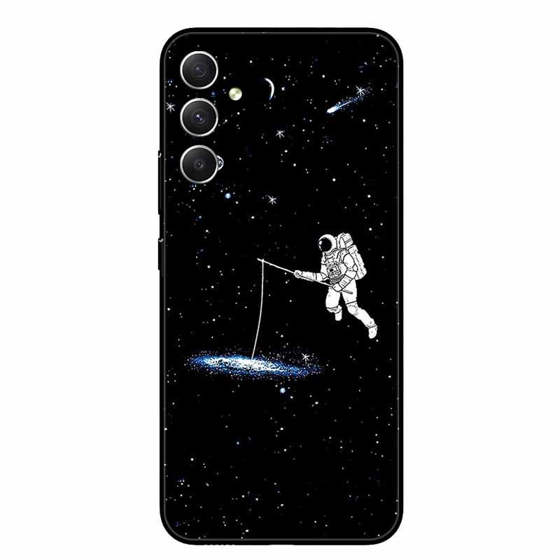 

For Samsung A16 Case Wolf Lions Black TPU Soft Silicone Coques for Samsung Galaxy A16 5G Phone Back Cover for GalaxyA16 5G A 16 Galaxy A16 4G 5G