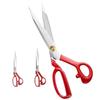 Groove Garment Professional Sewing Scissors for Fabric and Thread Cutting