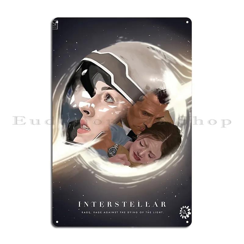 Hans Zimmer Interstellar Art Print Metal Sign Club Kitchen Living Room Printed Wall Mural Tin Sign Poster