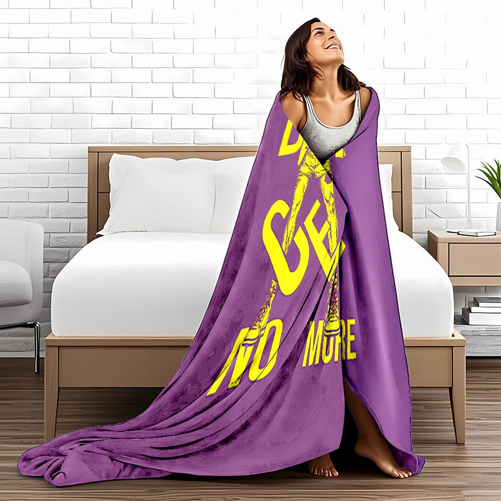 Yellow Abstract Dance Art Blanket for all seasons blanket lunch break throw gift