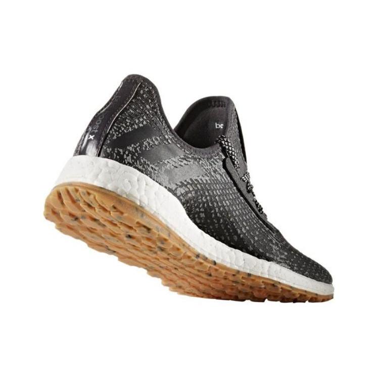 adidas Pureboost X Cushioning, Wear Resistant Low Top Running Shoes Unisex Black White BB3796