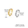 2026 Fashion Wedding Jewellery Rings Love Rings 2 Piece Gold Simple Girl's Accessories Ring Set of 2