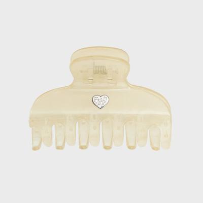 From.Flo Basic Hair Claw - Oat