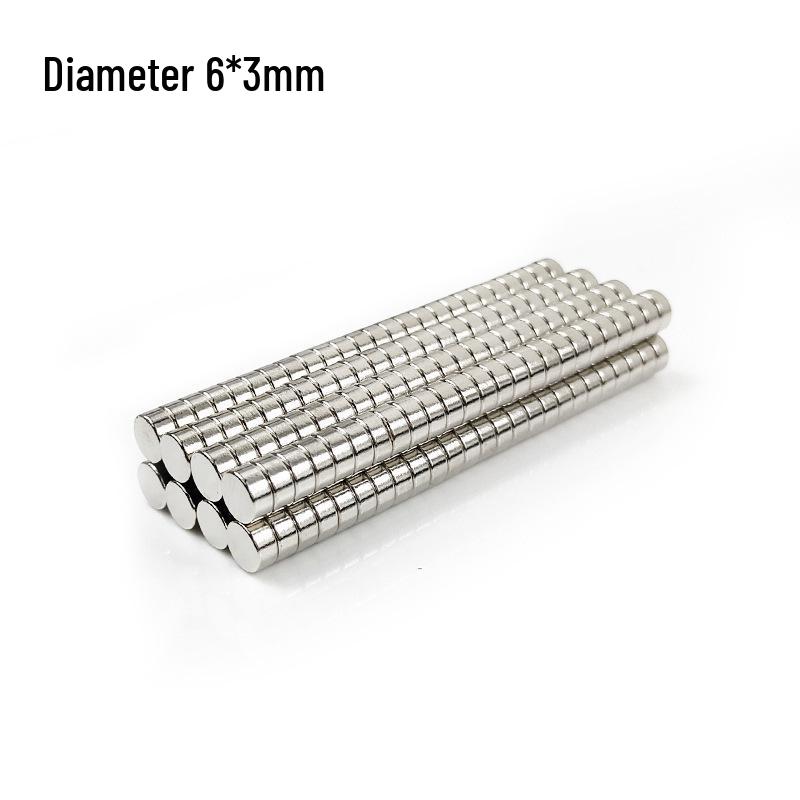 Neodymium Iron Boron Double-Sided Strong Suction Magnets for Fridges, Round and Square Shapes.