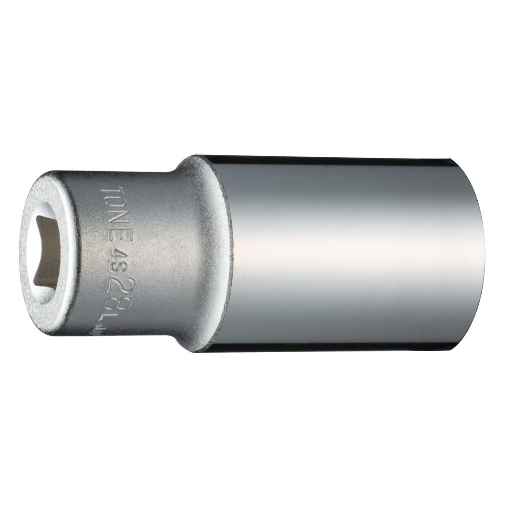 TONE Deep Socket Drive Angle Width Across Flats 28mm (Hexagonal) 4S-28L 12.7mm (1/2")