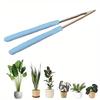 Multi-functional Soft Bristle Dusting Brush - with Leaf Clips for House Plants Window Blinds Furniture Car Detail Cleaning