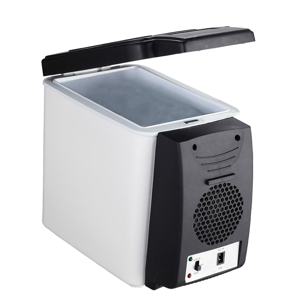 6L Portable Compact Fridge 12V Car Refrigerator Freezer for Camping