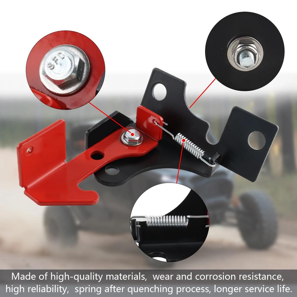 Bremskraftverstärker Ersatz für Federbremsmechanismus Verriegelbar Robust Kompatibel für Polaris RZR 800 900 1000 Modelle Autoteile