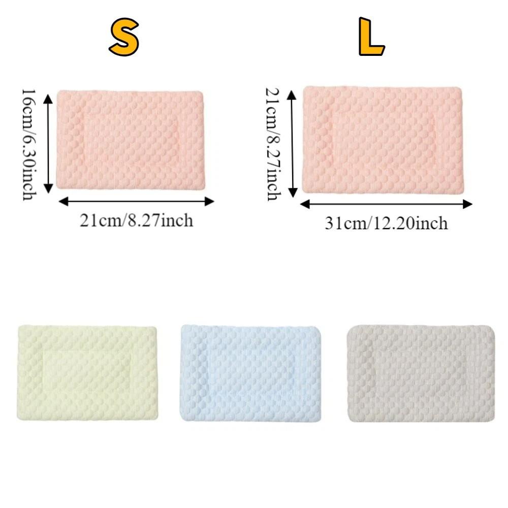 Breathable Hamster Cooling Mat Soft Hamster Nest Mat Portable Guinea Pig Bed Pad Cage Mat