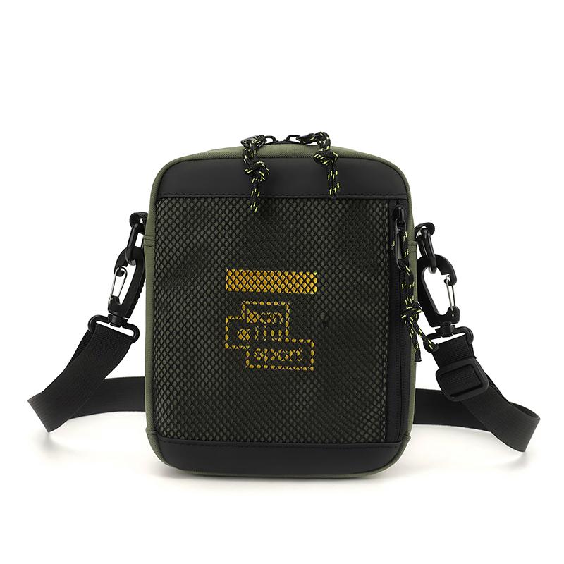 Men's Crossbody Bag Outdoor Sports Mobile Phone Bag Lightweight Shoulder Small Square Bag
