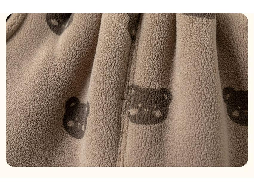 Kids' Fleece-Lined Winter Pants: Warm Cotton Trousers for Boys, Girls, and Infants