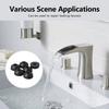Rubber Sealing Gaskets Durable Rubber Sealing Rings Shower Hose Washers 48/58 Pack Suitable for Faucets & Showers