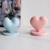 2026 New Valentine's Day Love Candle Silicone Mold DIY Handmade Heart-shaped Soap Gypsum Resin Crafts Candle Mould Home Gift